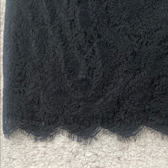 Madewell Black Babydoll Dress Spaghetti Strap Cocktail size 00 - Picture 3 of 5